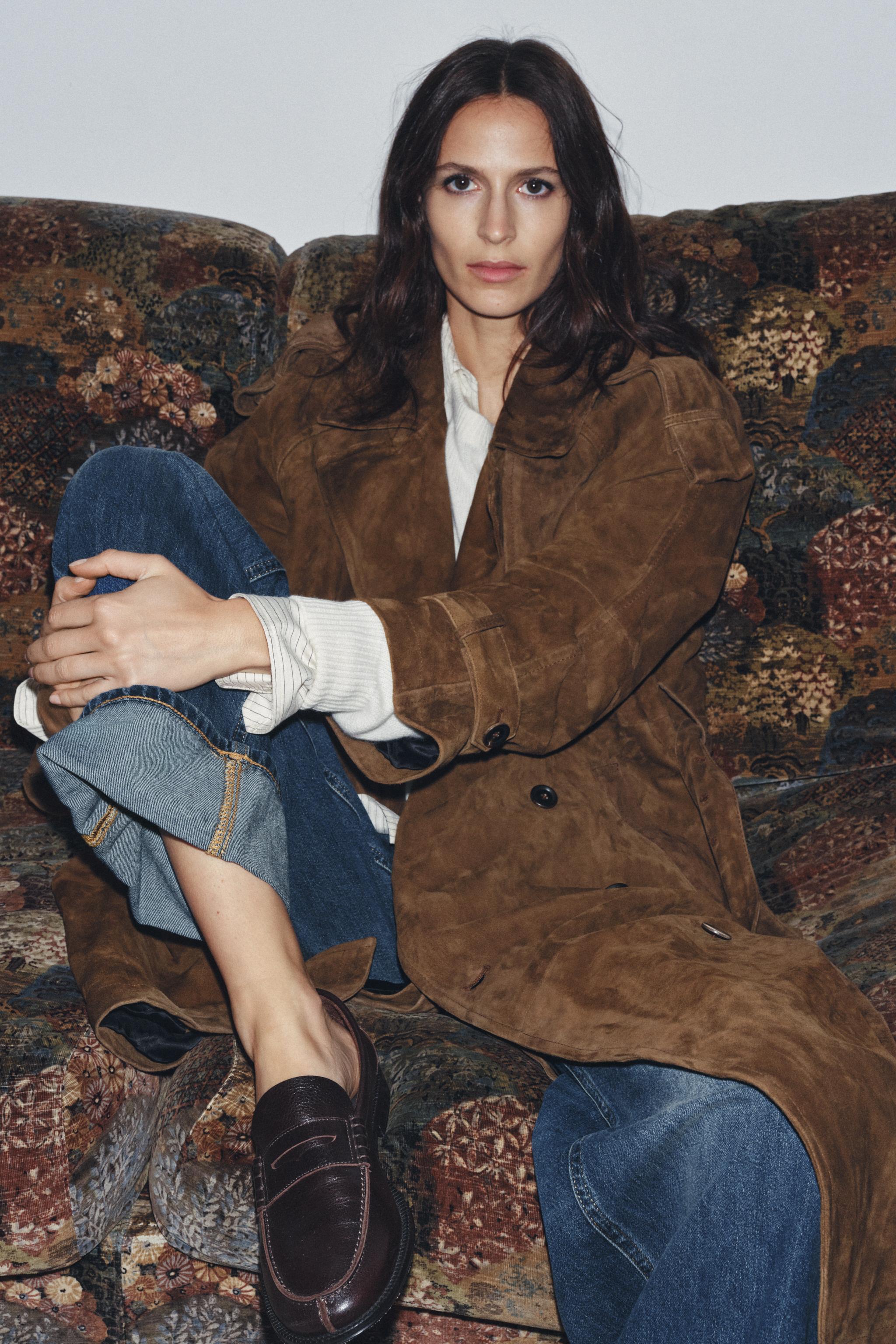 限定版 レザーローファー - ブラウン | ZARA Japan / 日本