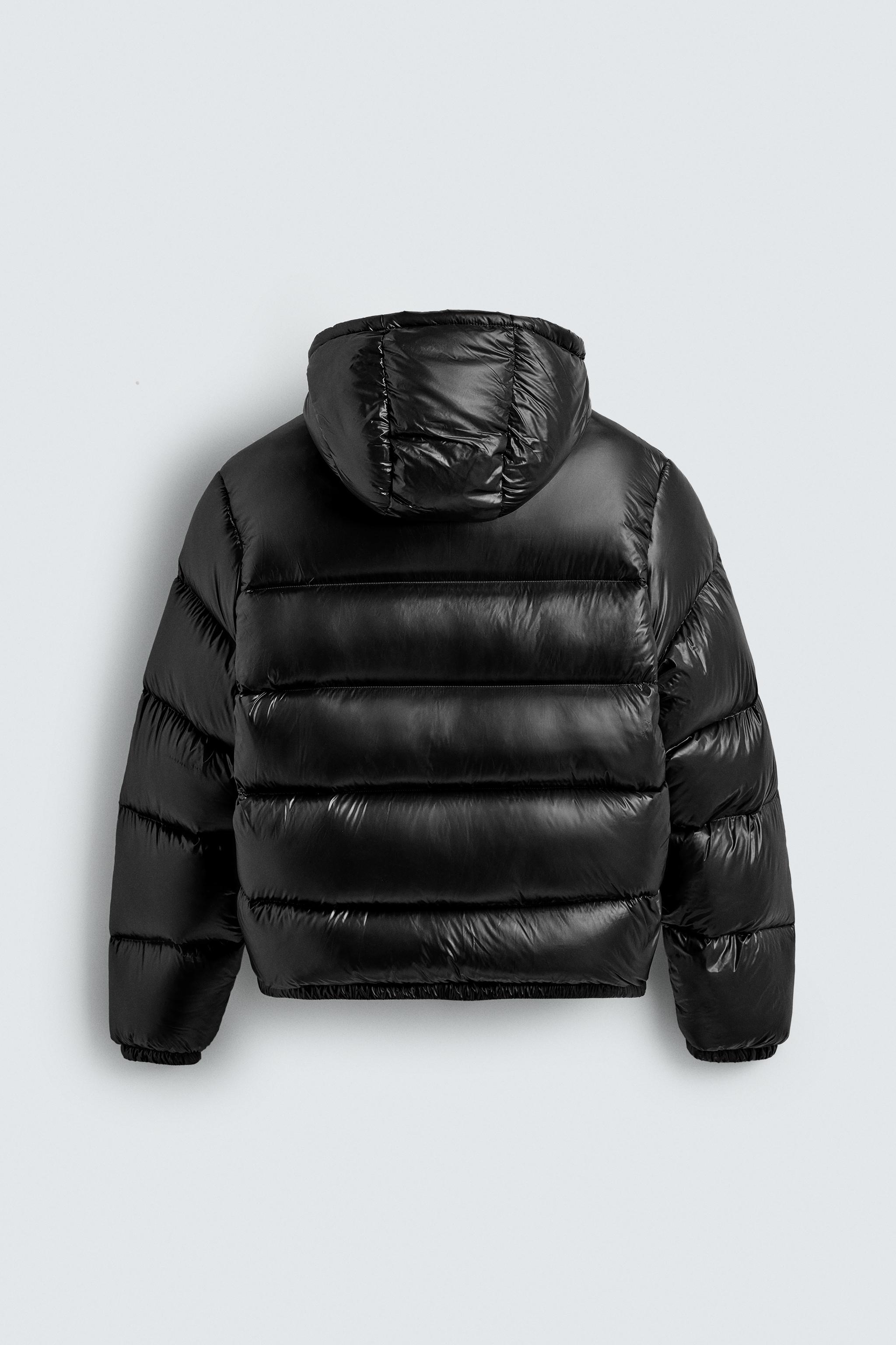 80% DOWN - 20% FEATHER WATER REPELLENT JACKET - Black | ZARA Canada
