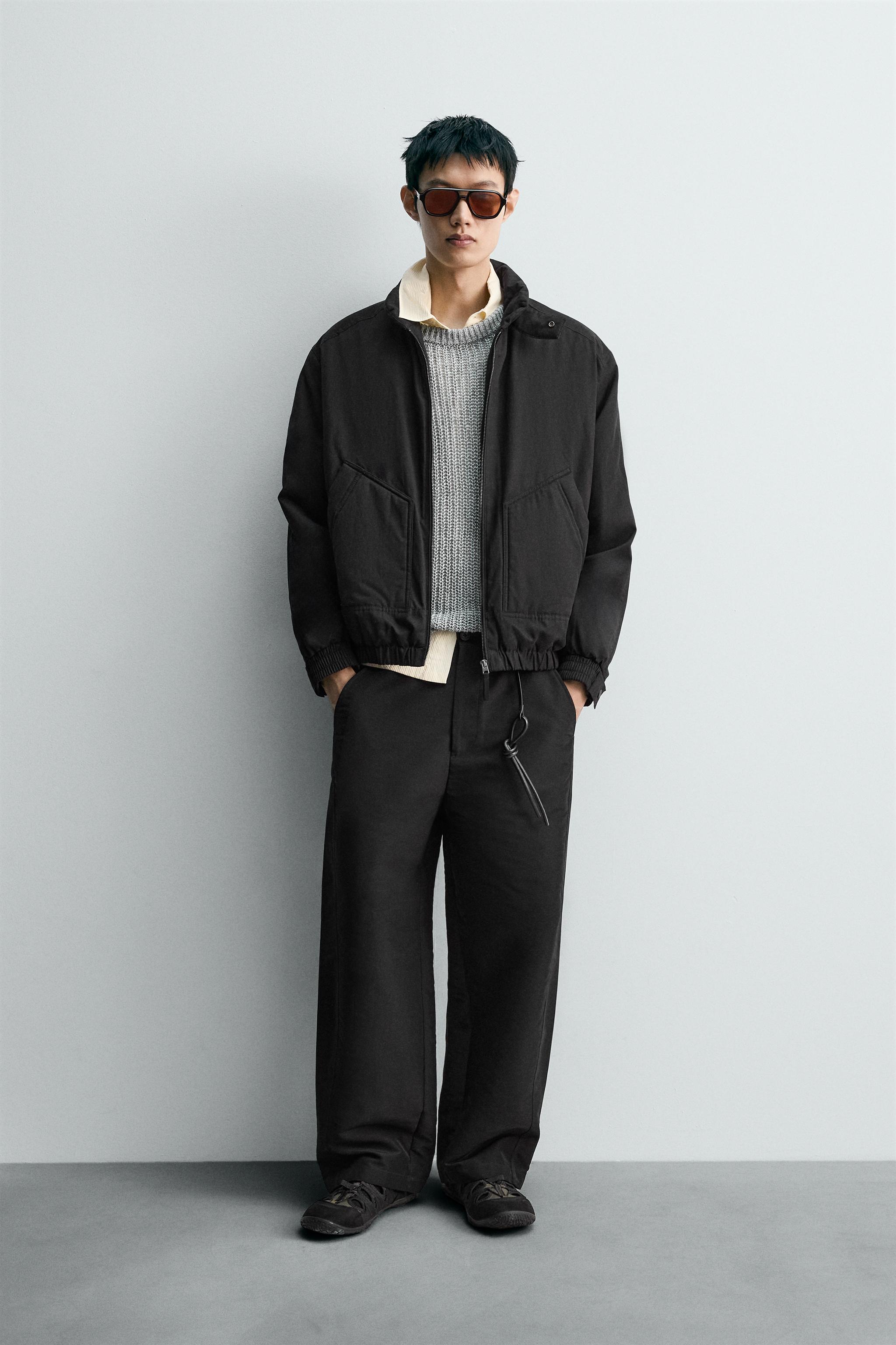 テクニカルジャケット - ブラック | ZARA Japan / 日本