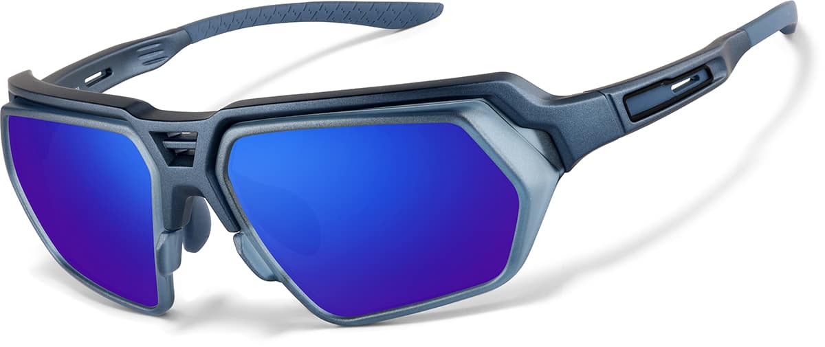 Blue Zunnies - Wrap-Around Sunglasses #1010336 | Zenni Optical