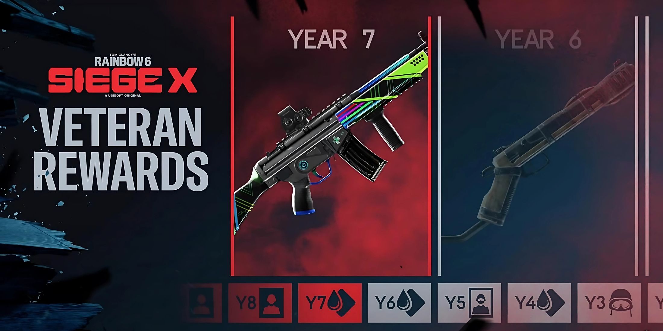 All Legacy (Veteran) Rewards In Rainbow Six Siege X