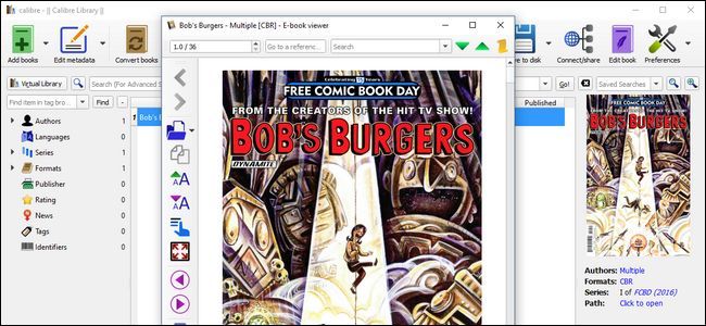 How to View CBR and CBZ Comic Books in Calibre