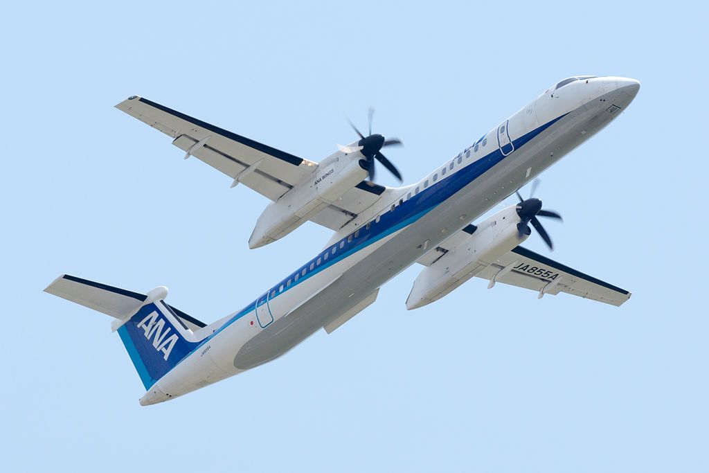 全日空商事 ANA DHC-8-400 1/200モデル 2種セット 全日空商事 ANA DHC