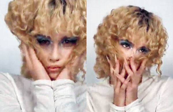 Kaia Gerber Stars in Guido Palau's Very Pixelated Book of Wigs