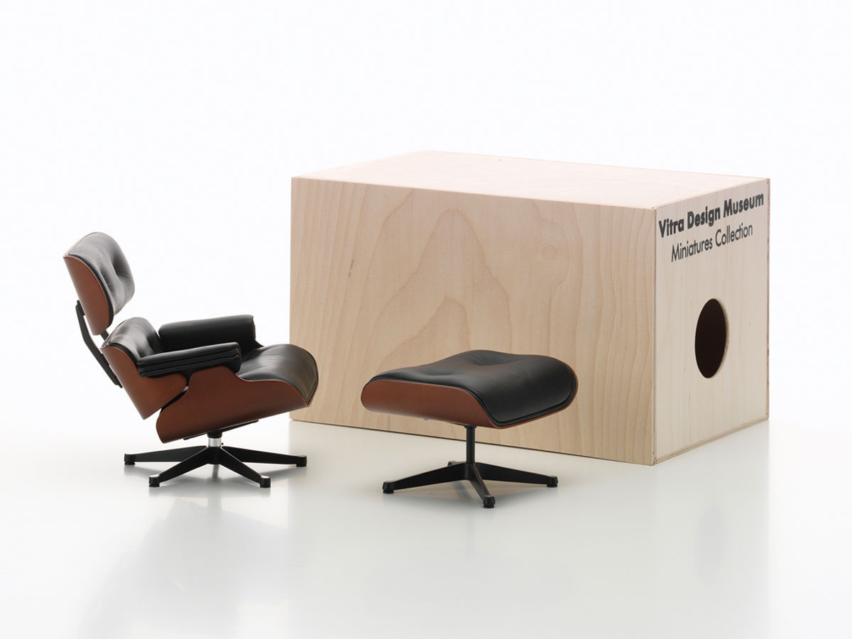 Vitra Miniatures Collection Lounge Chair & Ottoman / ヴィトラ