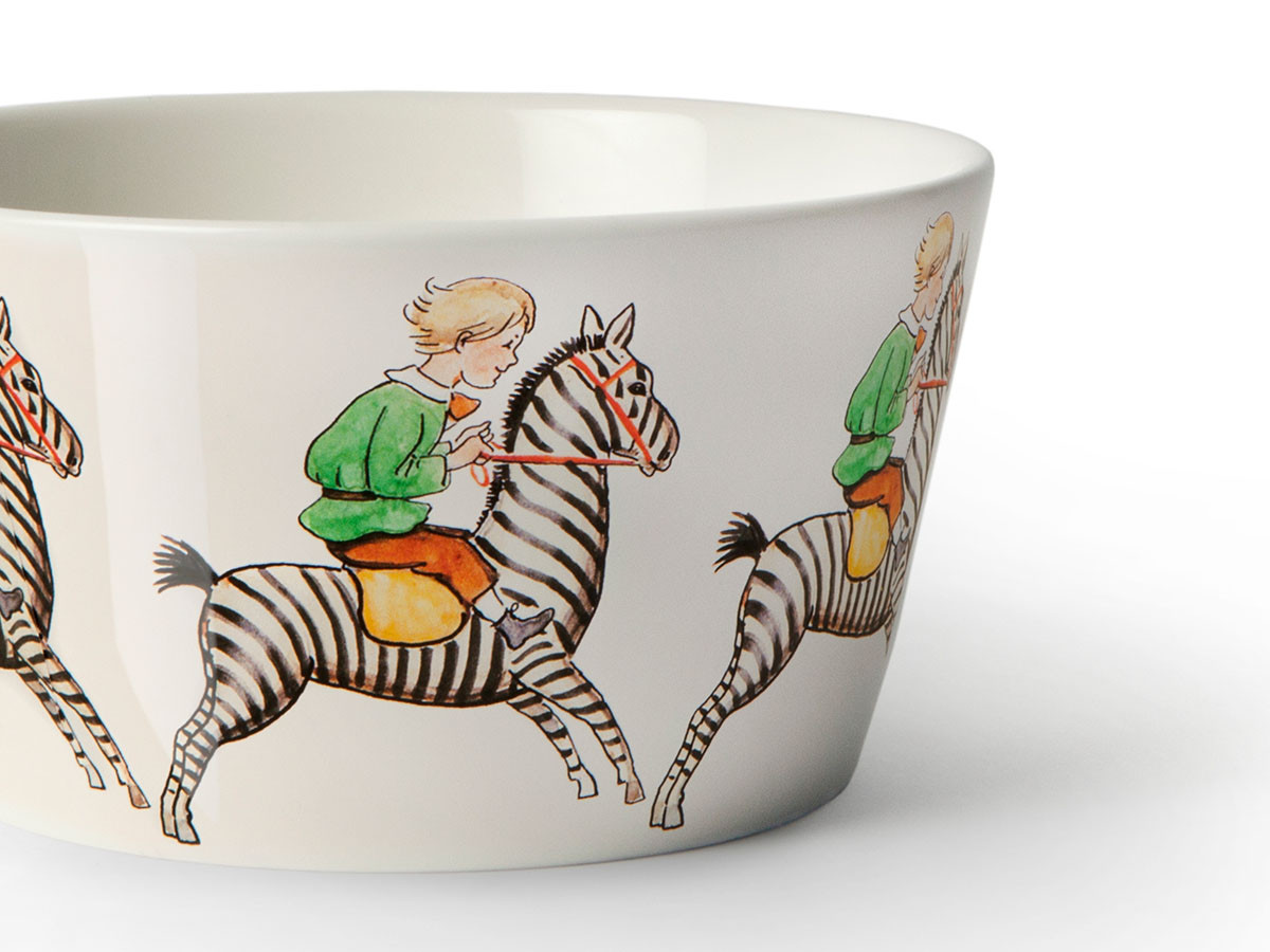Design House Stockholm Elsa Beskow Collection Bowl Zebra