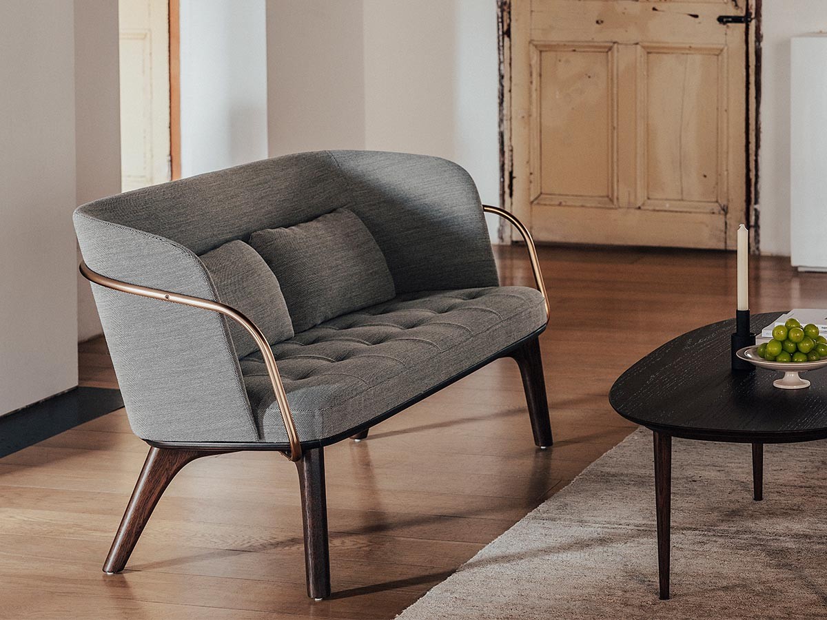 Stellar Works Utility Lounge Chair Two Seater Full Back / ステラ