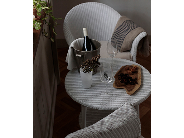 LLOYD LOOM SIDE TABLE No.7118 / ロイドルーム サイドテーブル No