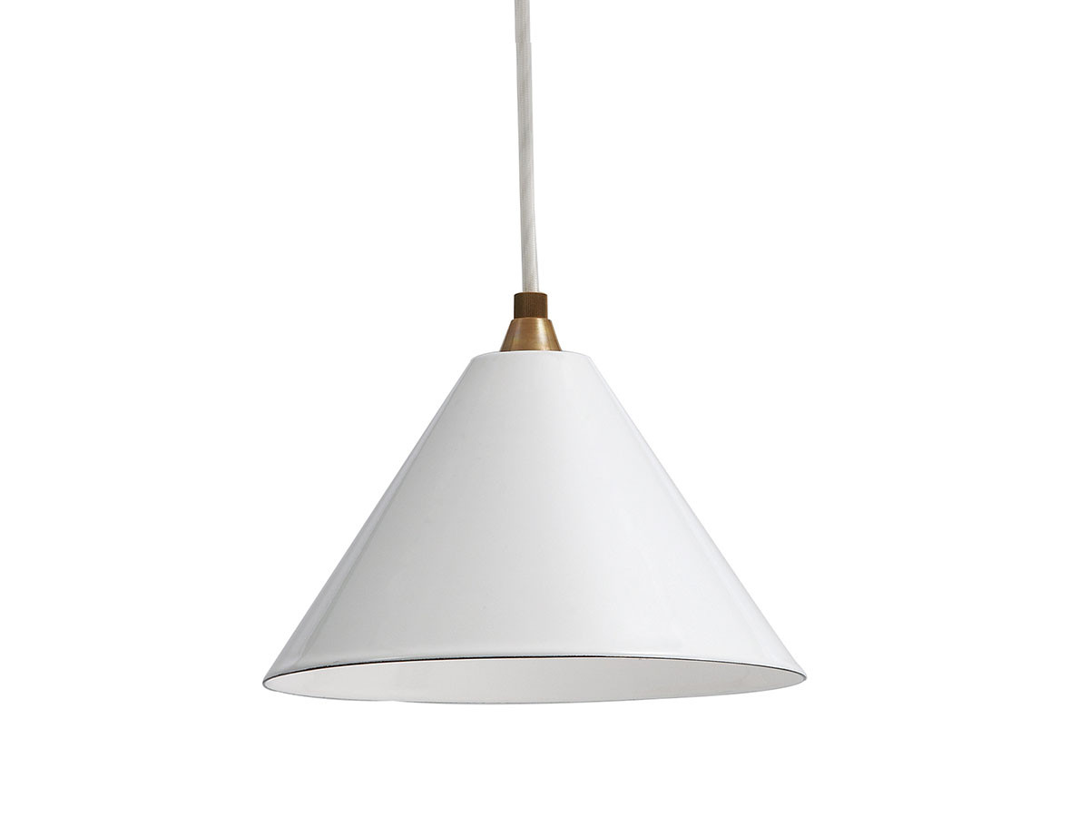 IDEE PORCELAIN ENAMELED IRON LAMP White / イデー ホーローランプ