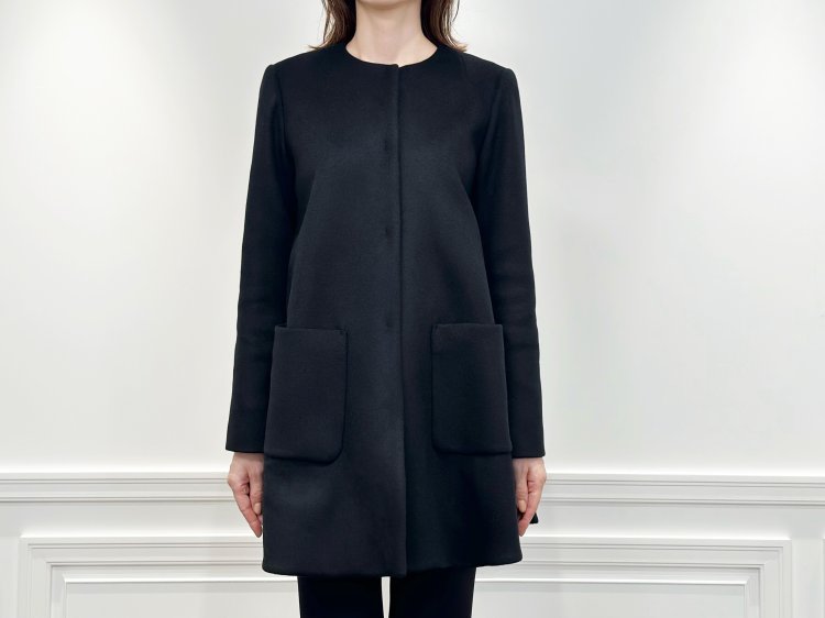 新作入荷情報〈Super170'sノーカラーミドルコート〉 | m-i-d