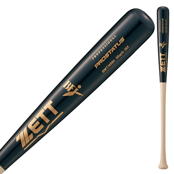 2025モデル】ゼット プロステイタス 硬式 木製バット 北米ハード