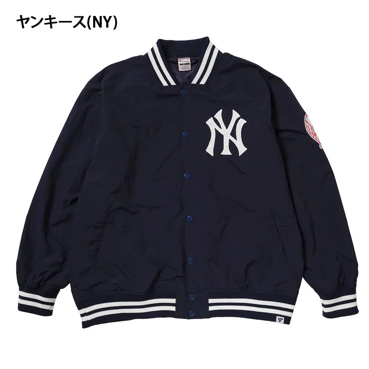 2025モデル】MLB ロゴ ナイロン スタジアムジャケット ドジャース