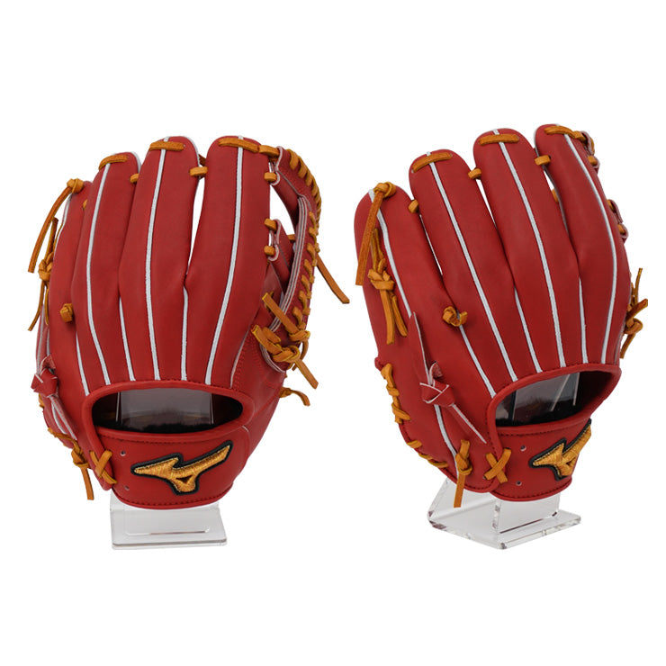 Mizuno Pro Classic 赤 硬式レザーグローブ内野用 右投げ