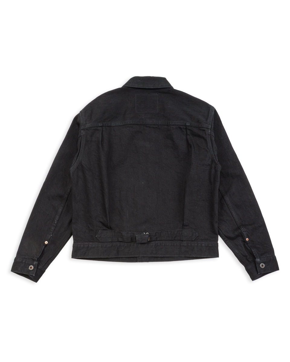 Black Sign 15oz Black Denim Pleats Jacket – Standard & Strange