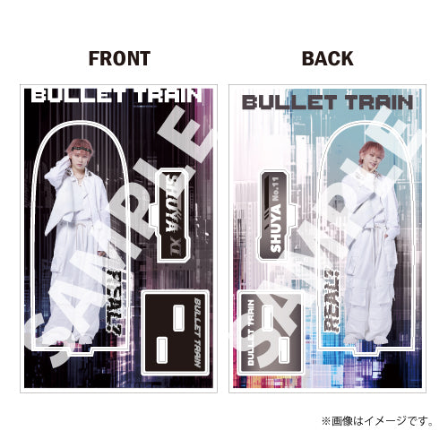 超特急]REAL？Double Sided Acrylic Stand – スタダ便 PLUS GOODS STORE