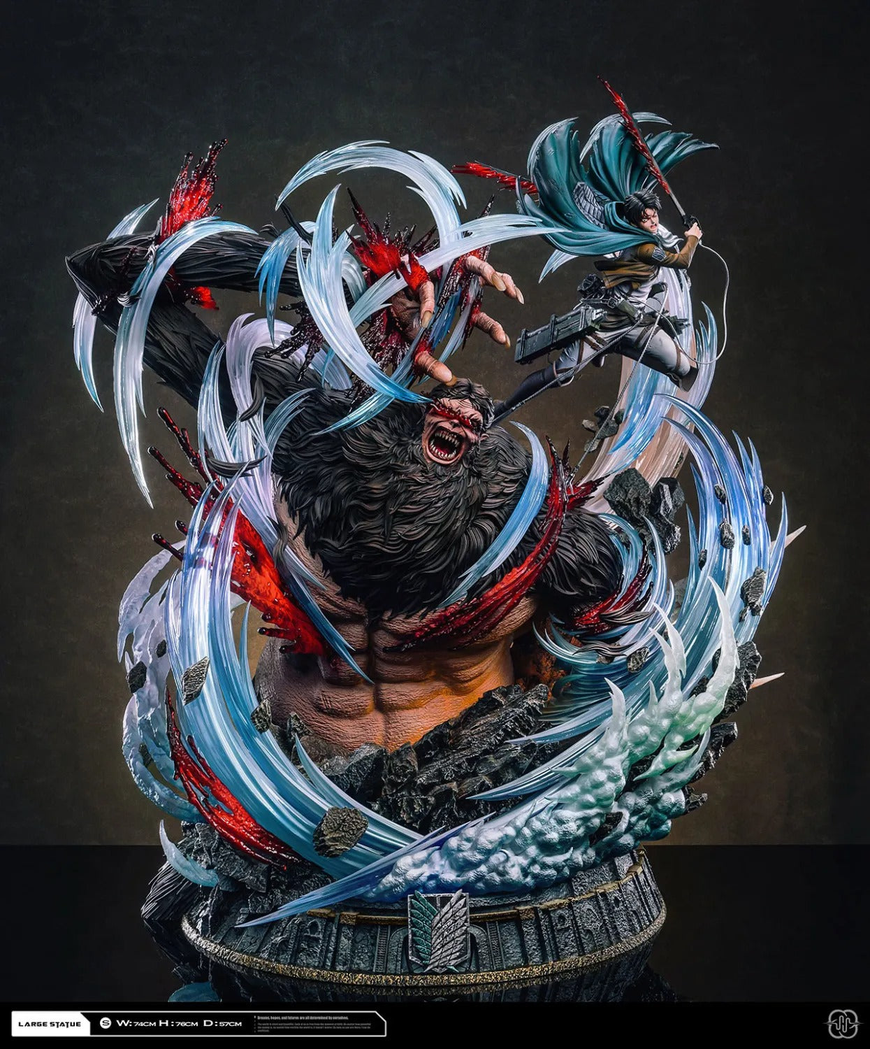 Pre order】Hertz Studio - Attack on Titan Levi vs Zeke – STC Toys