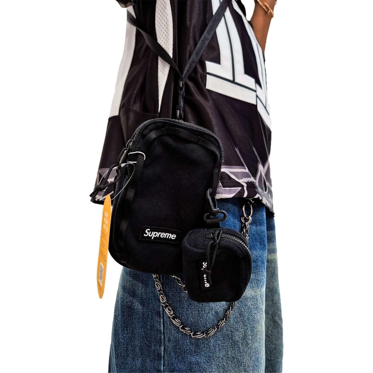 Supreme Camera Bag + Mini Pouch Black (SS25) – STEALPLUG KL