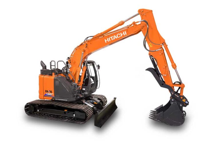 Hitachi ZX135US-6 REDUCED TAIL-SWING EXCAVATORS - Steen Enterprises