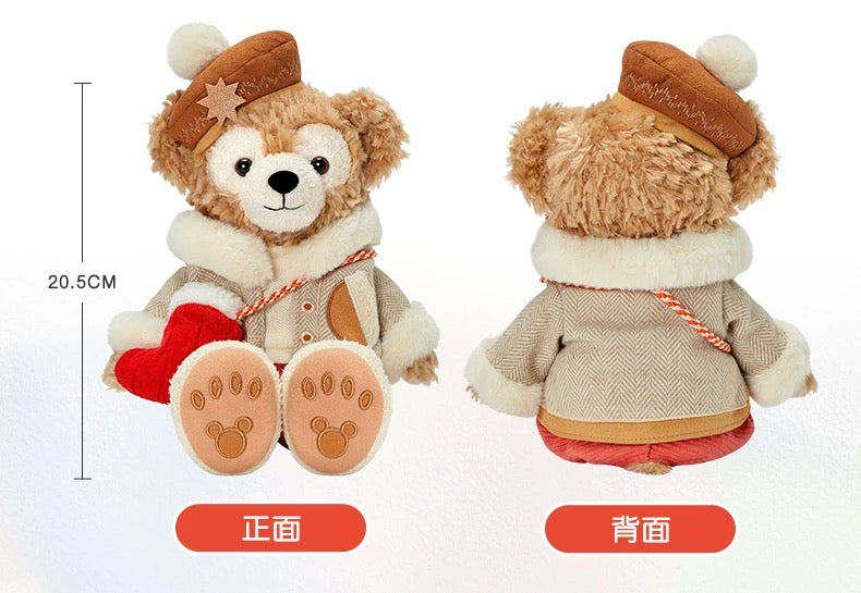 クリスマス ダッフィー ぬいぐるみSS❘上海ディズニー – リーナちゃん