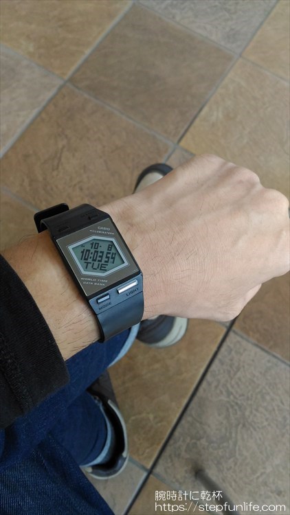 カシオ ペラ （casio pela) フィルムウォッチ FS-00 その名の通り薄く