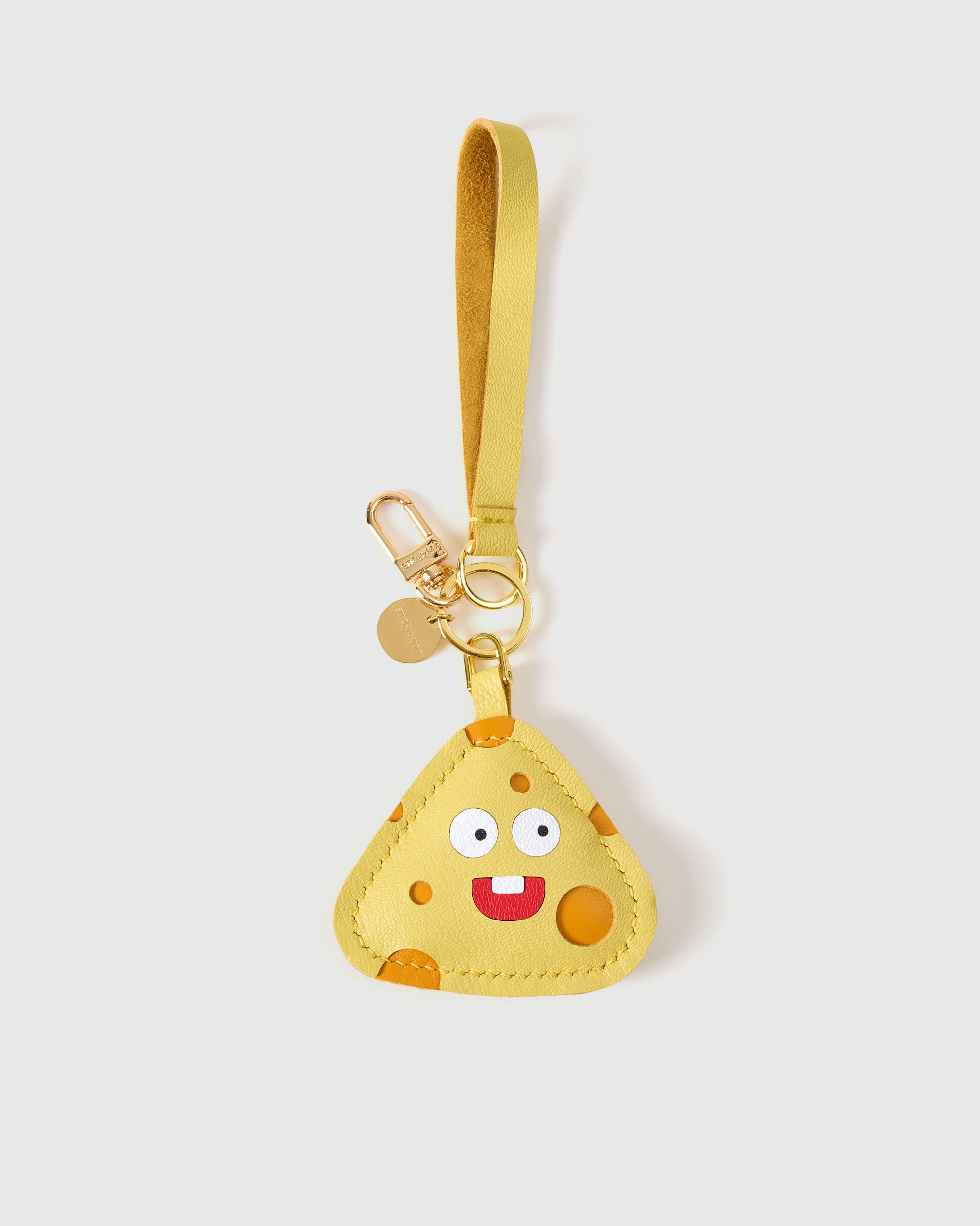 Sticky Zoo® チージーポップ バッグチャーム – ハンドメイドレザー