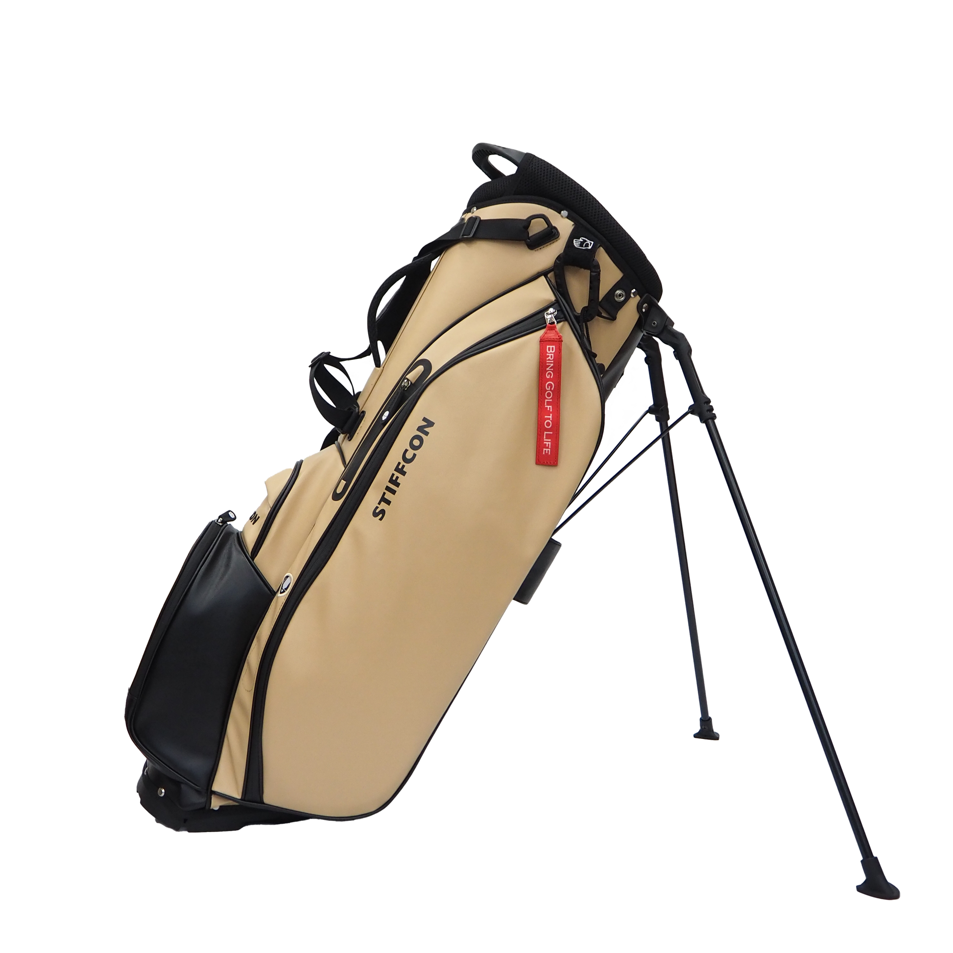 GOLF STAND BAG_CAFE AU LAIT / スタンドキャディバッグ カフェオレ