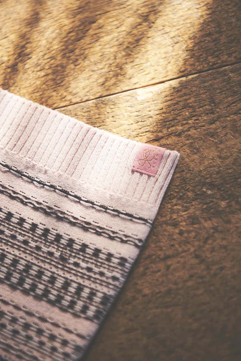 stina / tweed leg warmer / pink