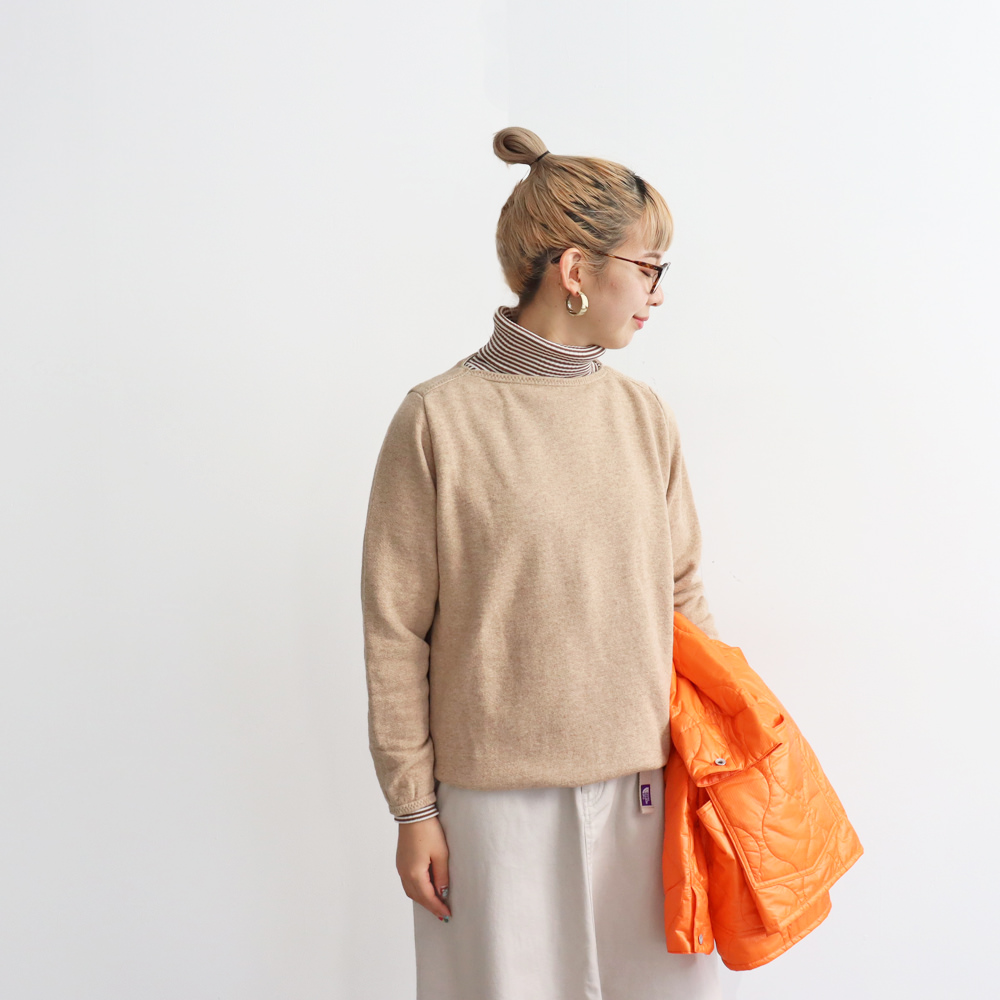 maillot (マイヨ) Wool Sweat Trainer (ウールスウェットトレイナー