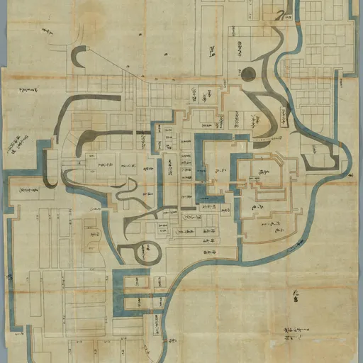 肥後熊本城之図〔日本古城絵図〕 | オリジナル地図、イラストデジタル