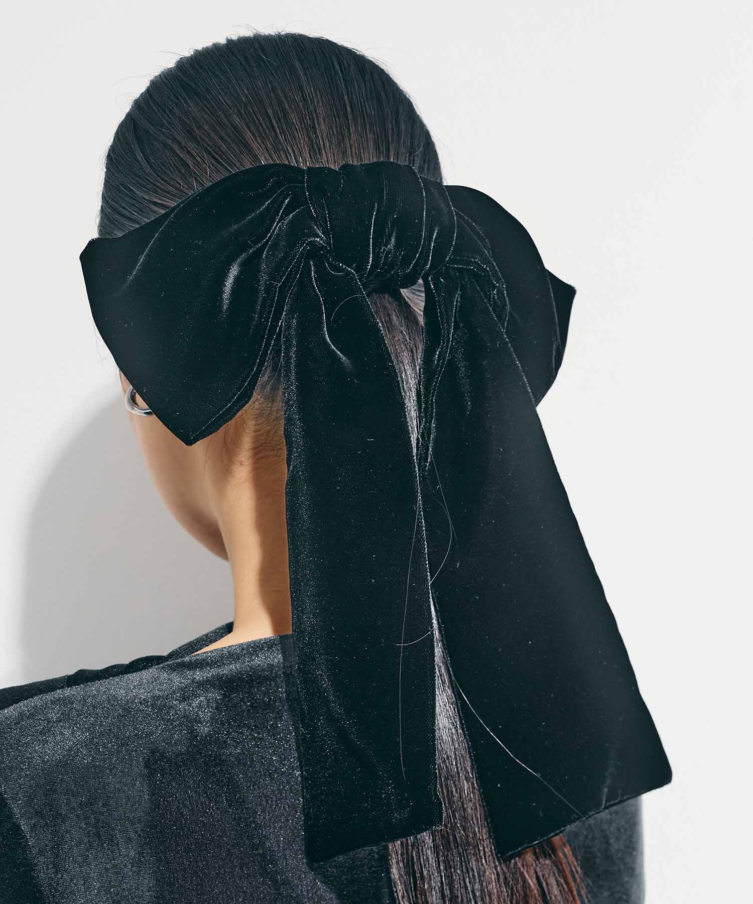 VELVET BOW HAIR CLIP(FREE BLACK): FETICO: WOMENS｜ STUDIOUS ONLINE