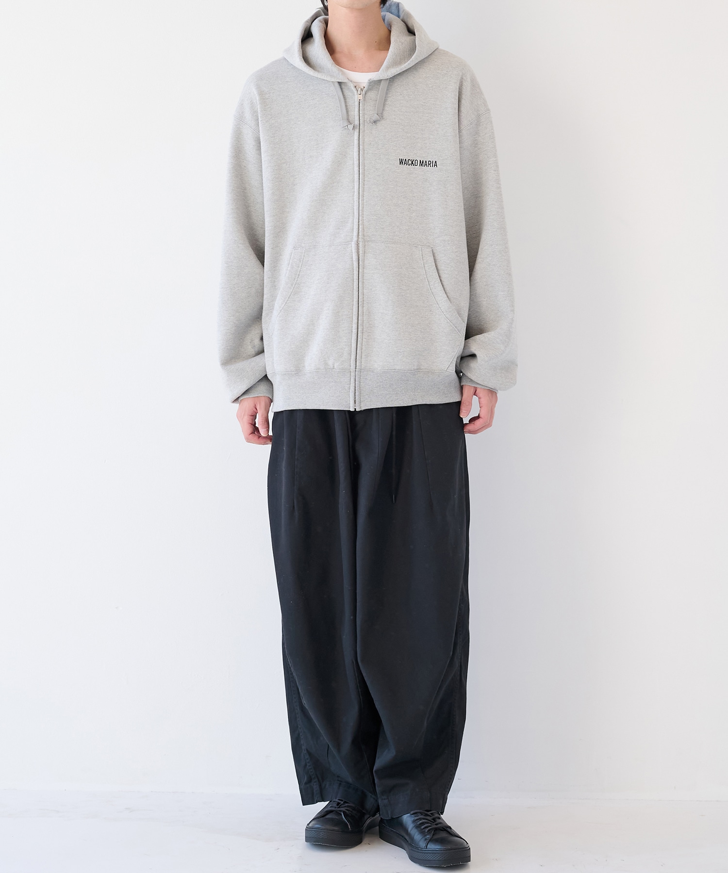 HEAVY WEIGHT FULL ZIP HOODED SWEAT SHIRT｜WACKO MARIA