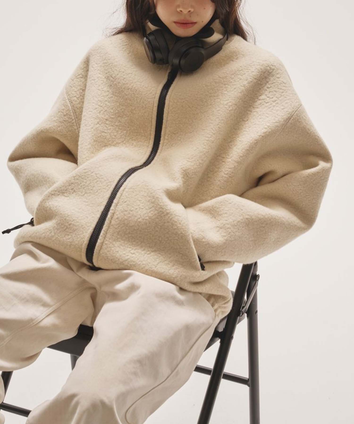 Wool Boa Zip Jacket(36 ECRU): TODAYFUL: WOMENS｜ STUDIOUS ONLINE