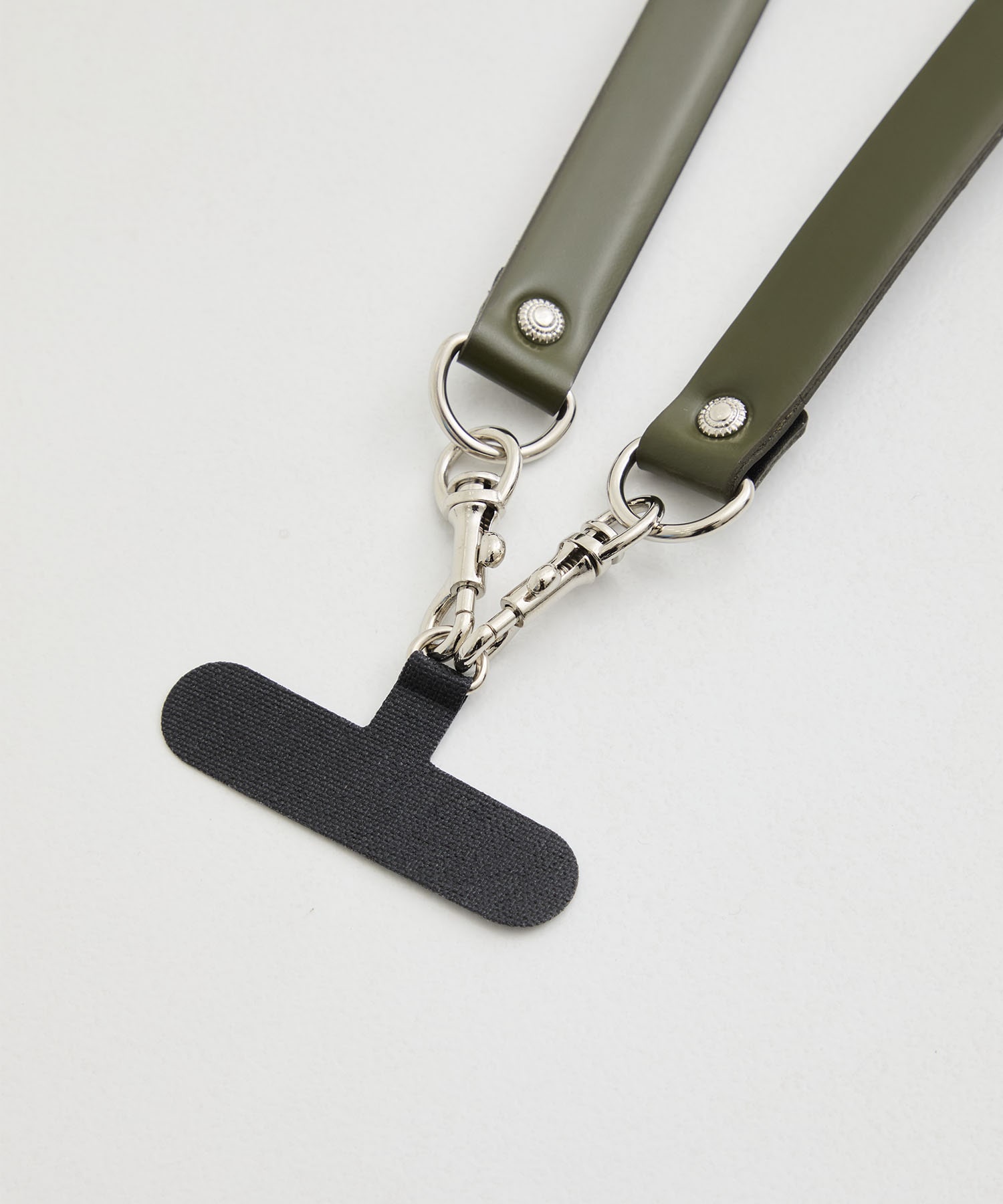 Leather nylon phone strap(FREE KHAKI): TOGA: WOMENS｜ STUDIOUS