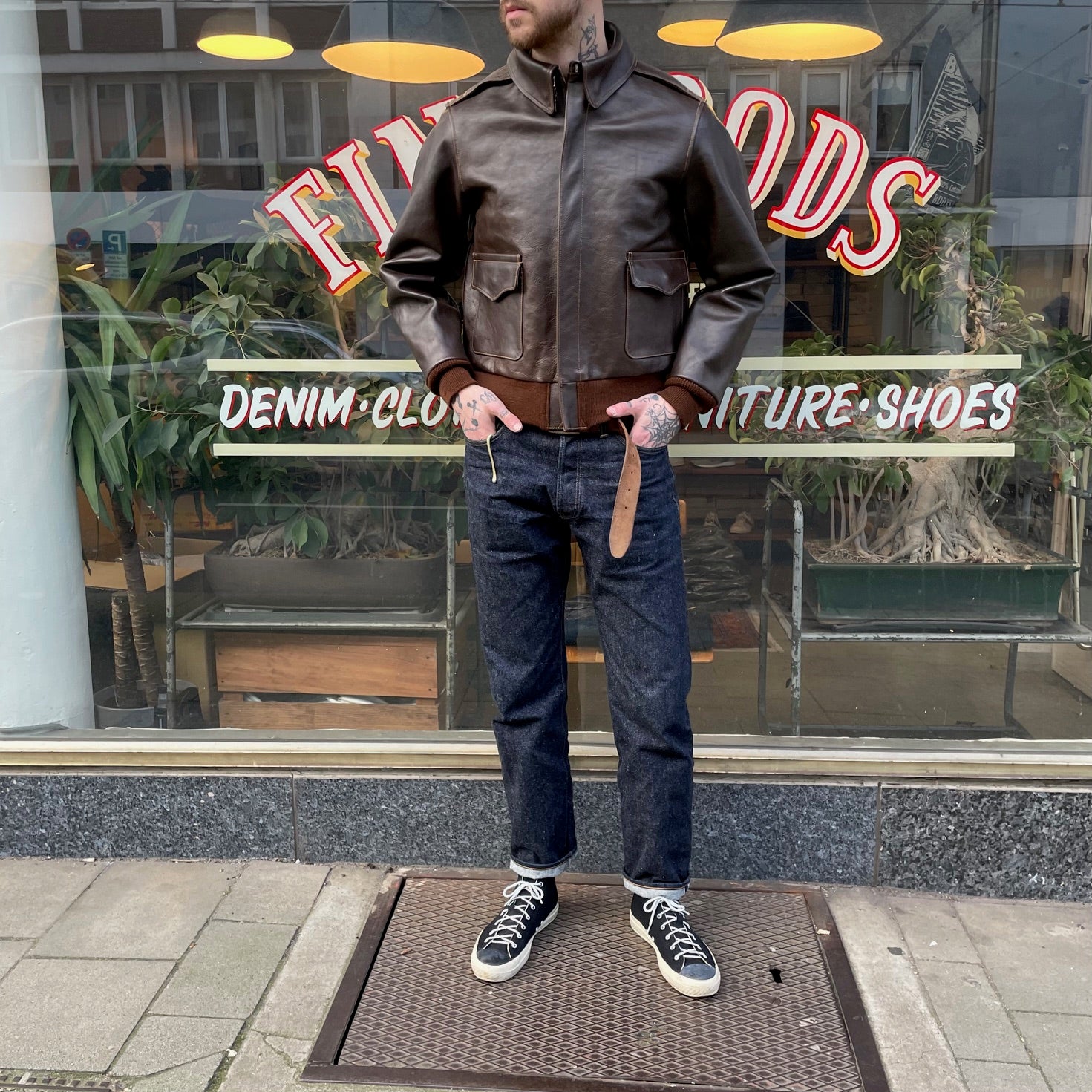 a-2 42-18775p (no stencil) | buzz rickson's | made in japan – stuf