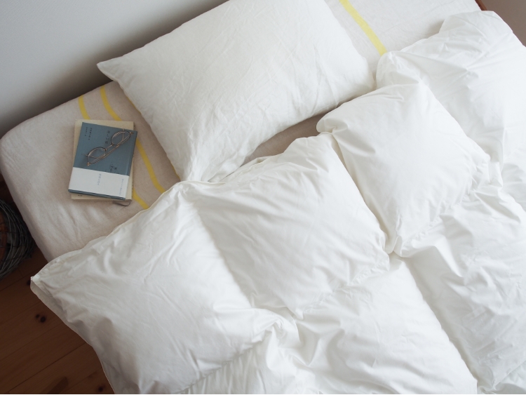 二枚合わせ羽毛掛けふとん ダブル -単品でも2枚合わせでも使えるから