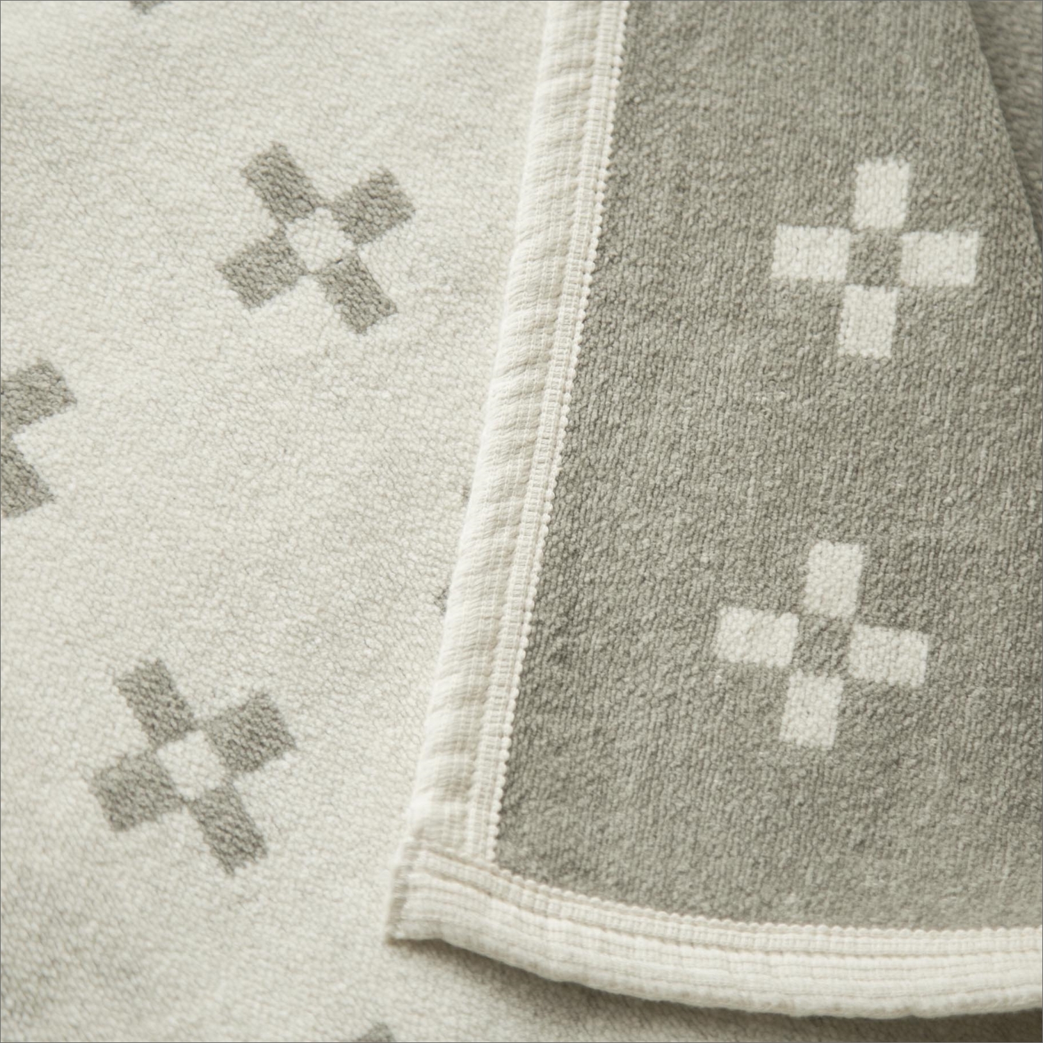 KLIPPAN/シュニールコットン ハーフブランケット -柔らかくてサラサラ