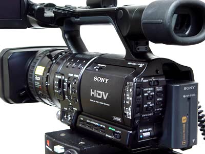 HDV方式業務用ハイビジョンカムコーダーHVR-Z1J：映像制作:SVS:株式