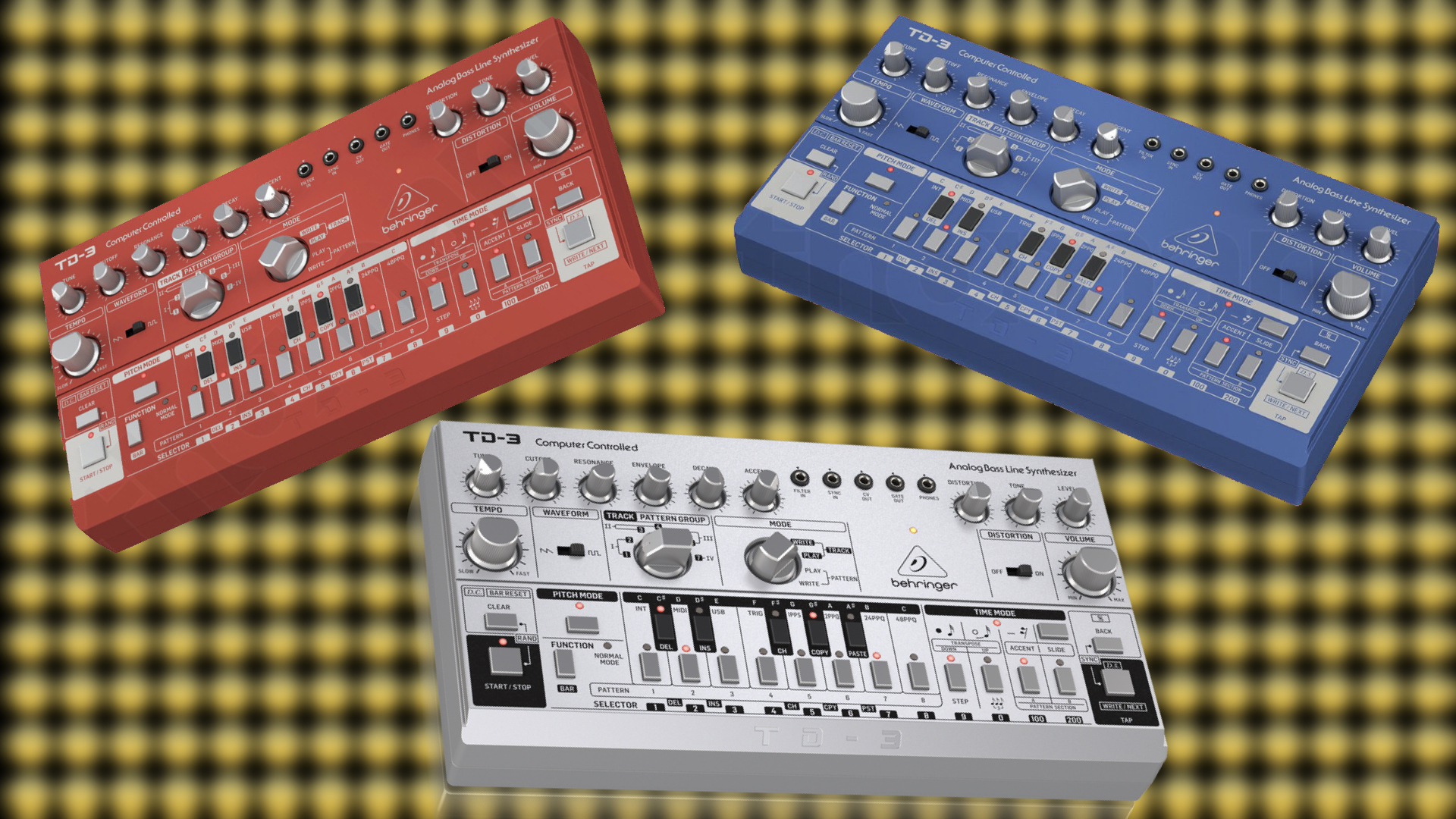 Behringer TD-3-RD /TB-303クローン acid house Behringer TD-3-RD /TB