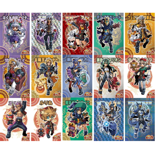 食玩王国オフィシャルウェブサイト 神羅万象チョコ ゼクスファクター第1弾