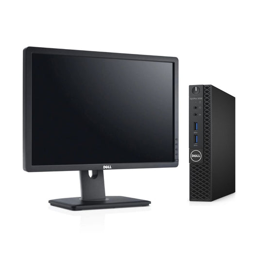 Dell OptiPlex 3050, Micro Desktop Bundled with 22